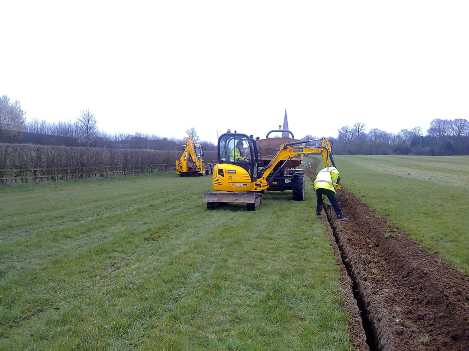 Hylands House Pumped Sewerage System Installation