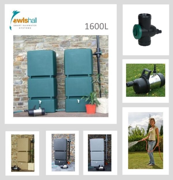 2400L Wall tank system