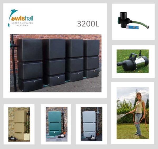 3200L Wall tank system