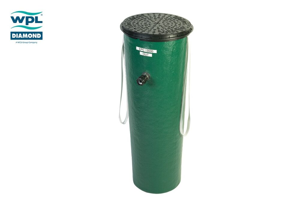 WPL Final Effluent pump chamber Owls Hall