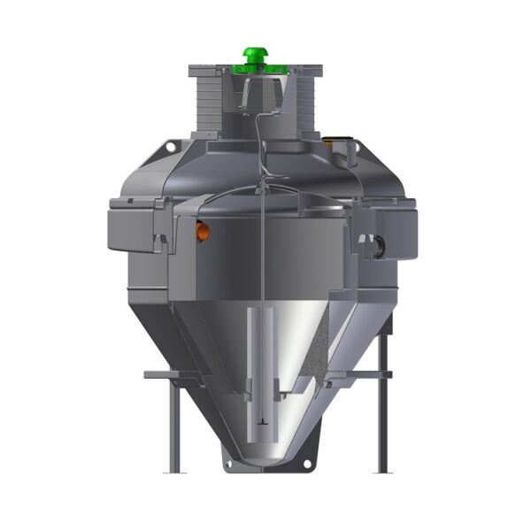 Rewatec ASP 6 Person Sewage Treatment Plant - Gravity Outlet